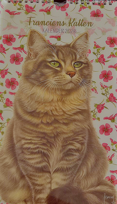 Maandkalender 2026 Franciens katten