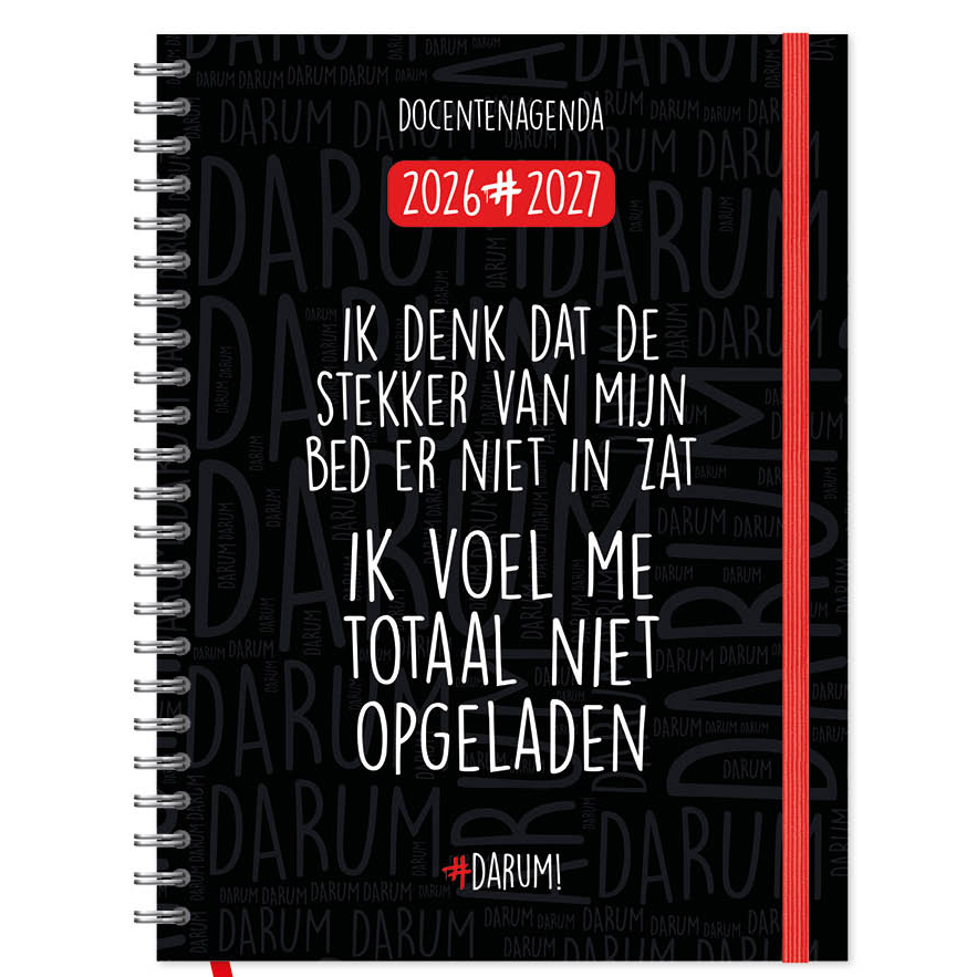 Docentenagenda A5 2026-2027 DARUM!