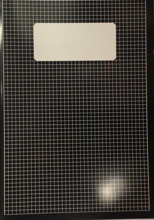 Schrift A4 lijn zwart