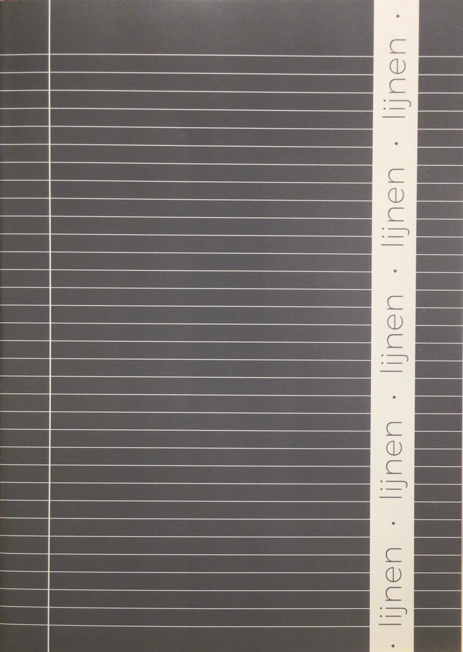 Schrift A4 lijn grijs