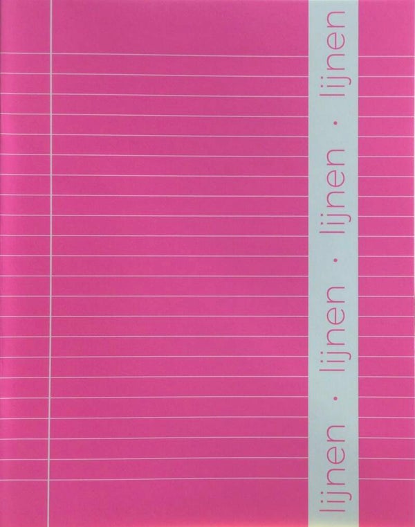 Schrift A5 lijn fluo roze