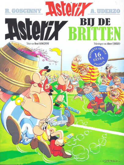 Asterix 8. Asterix bij de Britten - speciale editie
