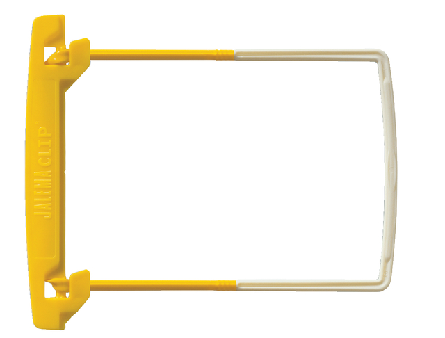 Bundelmechaniek JalemaClip geel 10 stuks