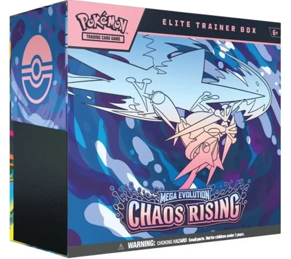 Pokémon Mega Evolution Chaos Rising Elite Trainer Box