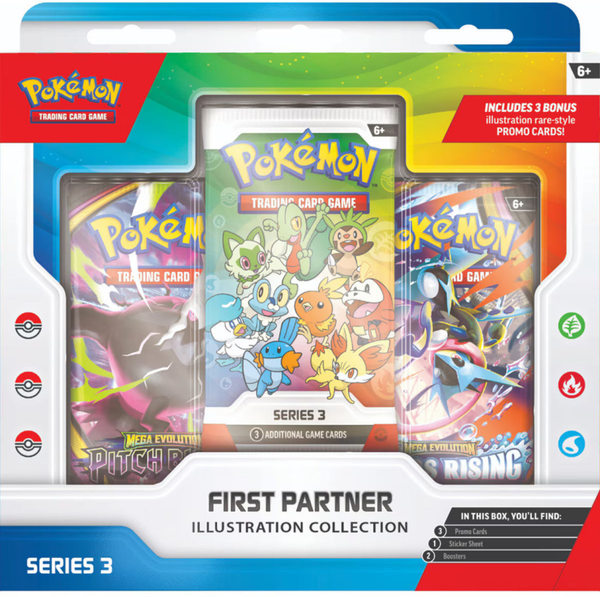 Pokémon First Partner Illustration Collection - Series 3