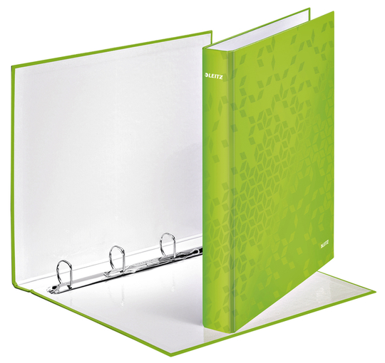 Ringband 4-rings Leitz WOW lime