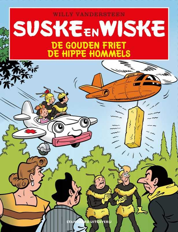 Suske en Wiske kort 73. De gouden friet De hippe Hommels