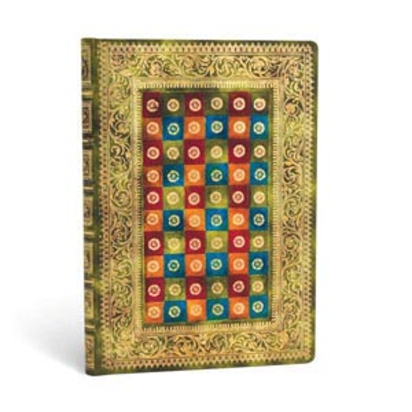 Paperblanks gelinieerd midi Verde