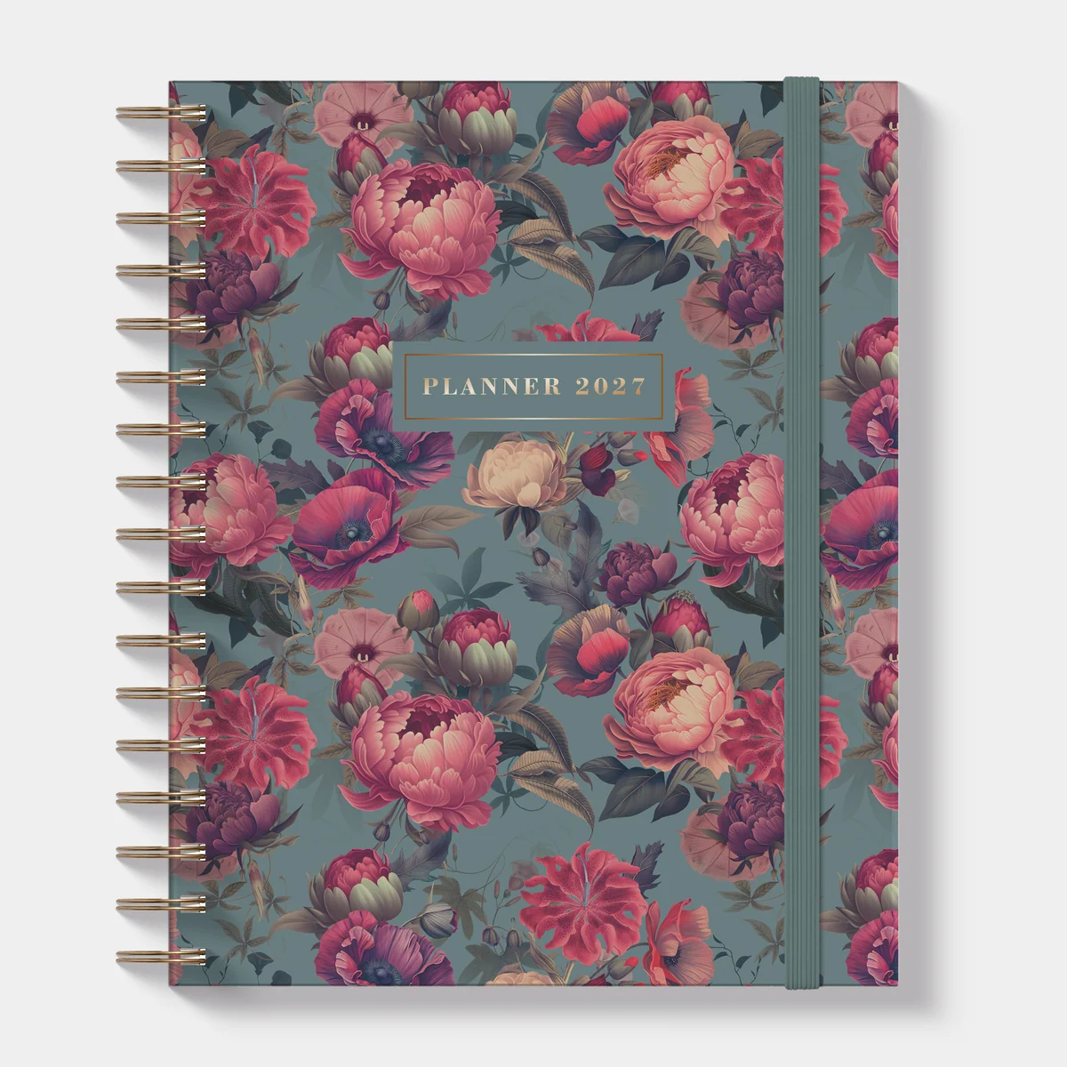 7/2 Weekplanner 2027 Hobbit A5+ Klassieke rozen