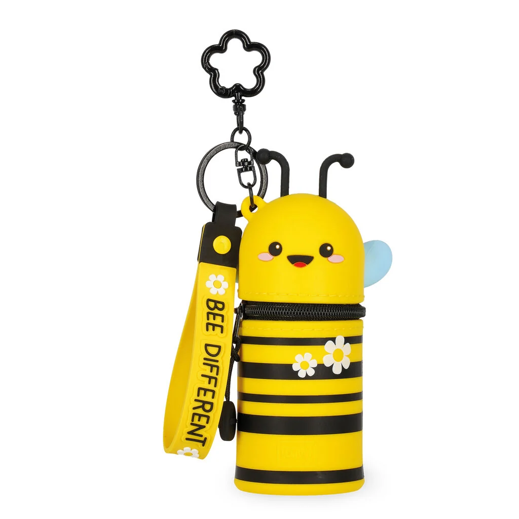 LEGAMI Mini Kawaii Bee portemonnee met sleutelring