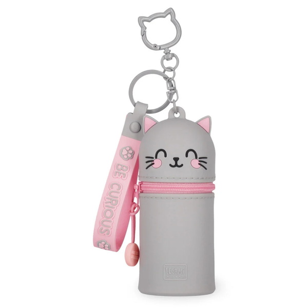 LEGAMI Mini Kawaii Kitty portemonnee met sleutelring