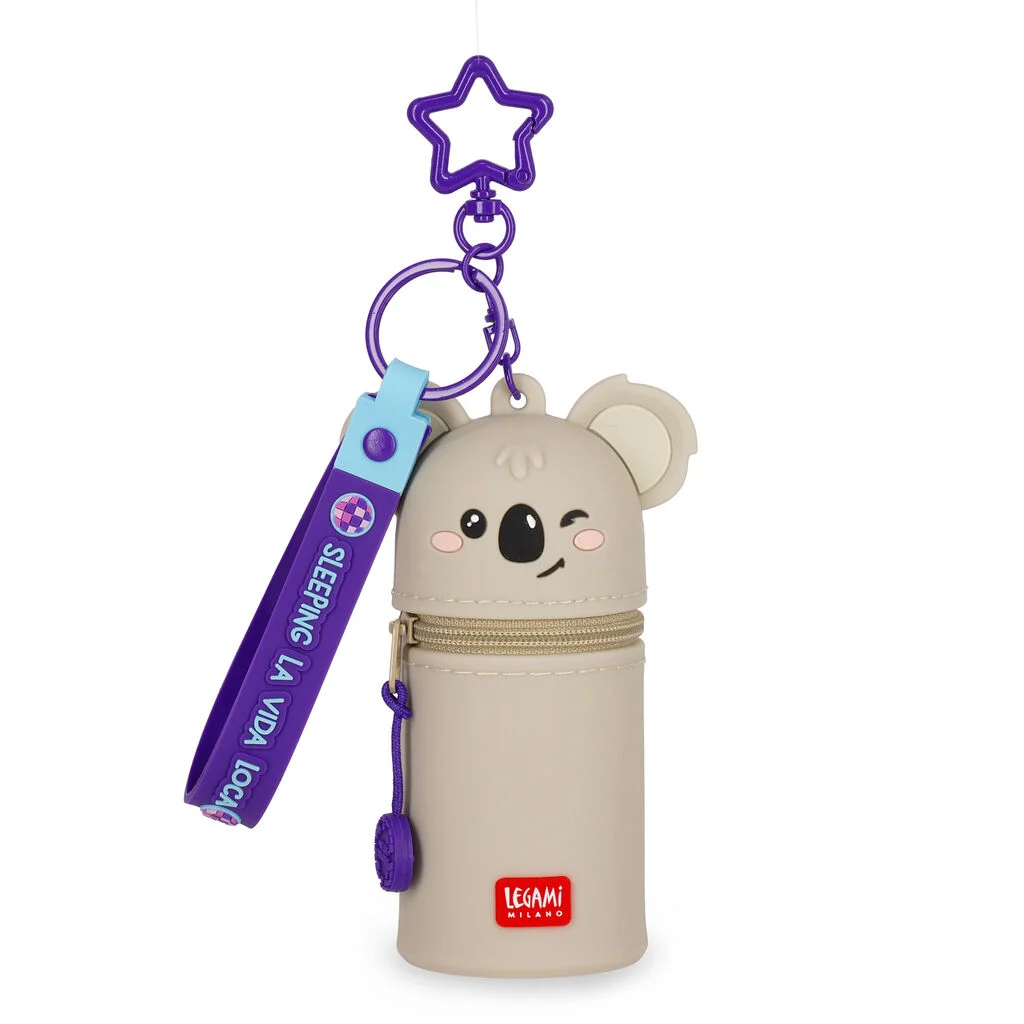 LEGAMI Mini Kawaii Koala portemonnee met sleutelring