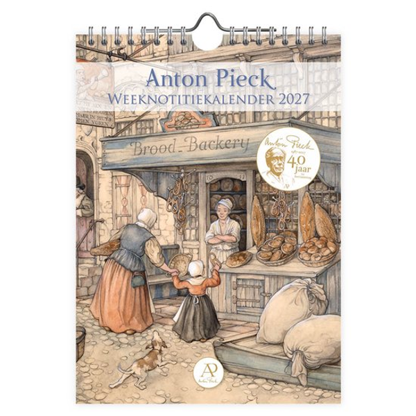 Weekkalender 2027 Anton Pieck
