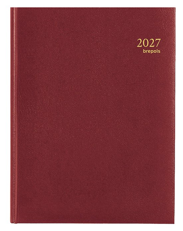Agenda 2027 Brepols A5+ Timing Lima 7/2 bordeaux