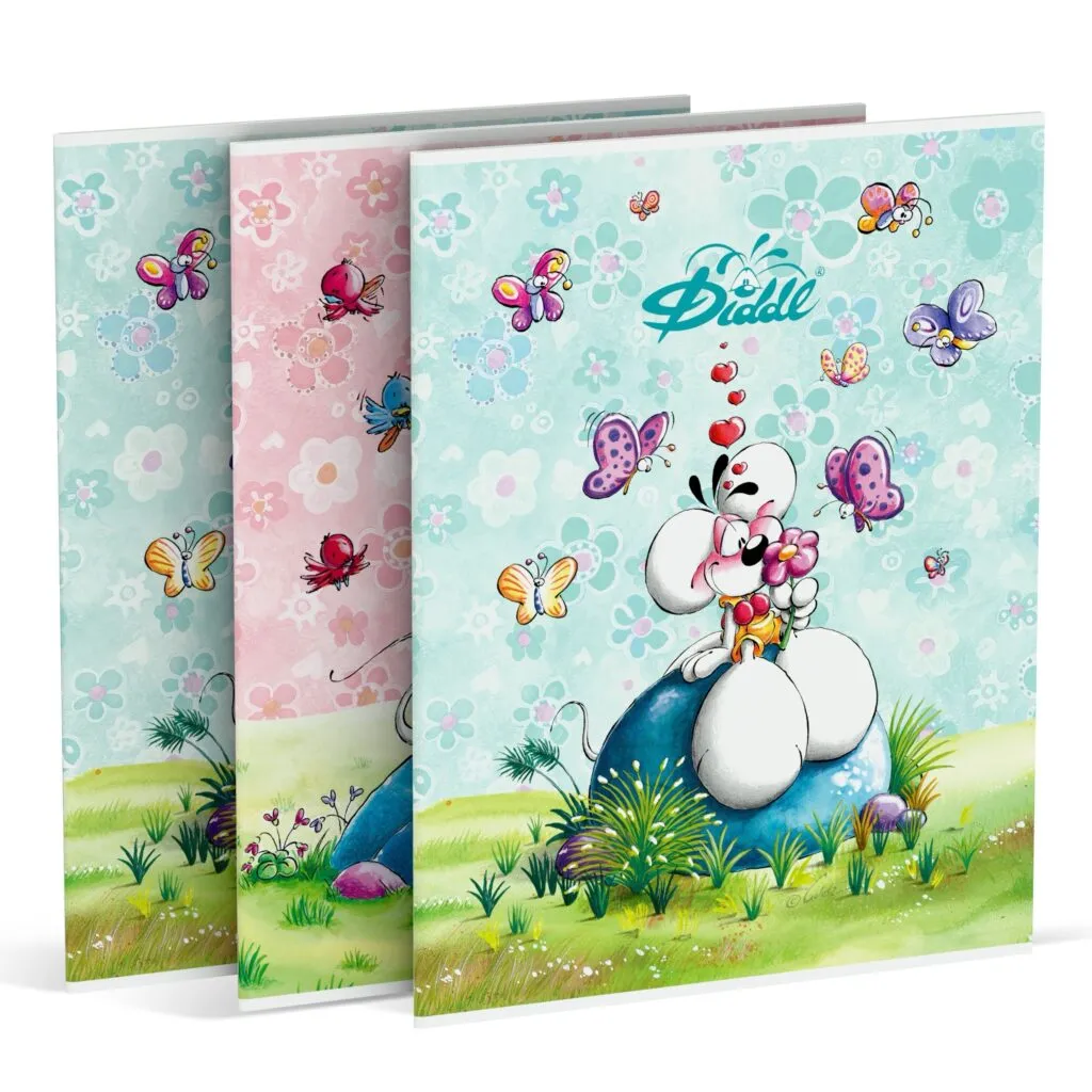 DIDDL schriften lijn A5 3-pak