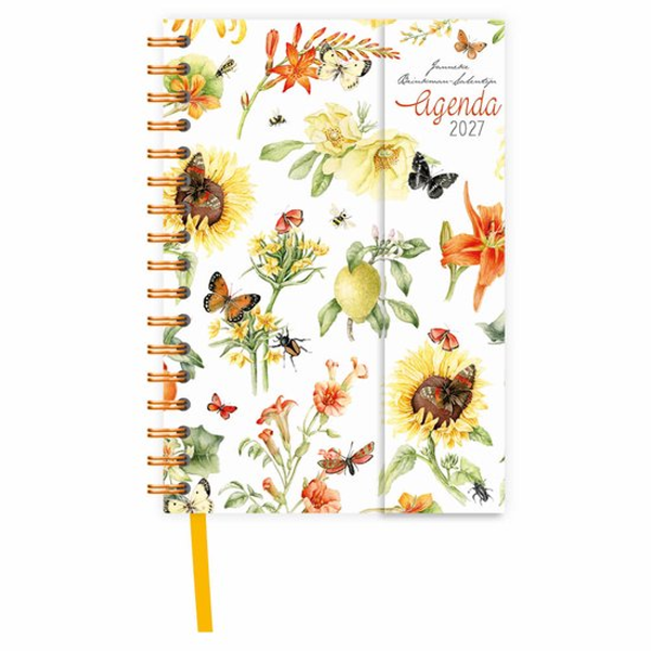 Agenda 2027 Janneke Brinkman A6 Gele bloemen