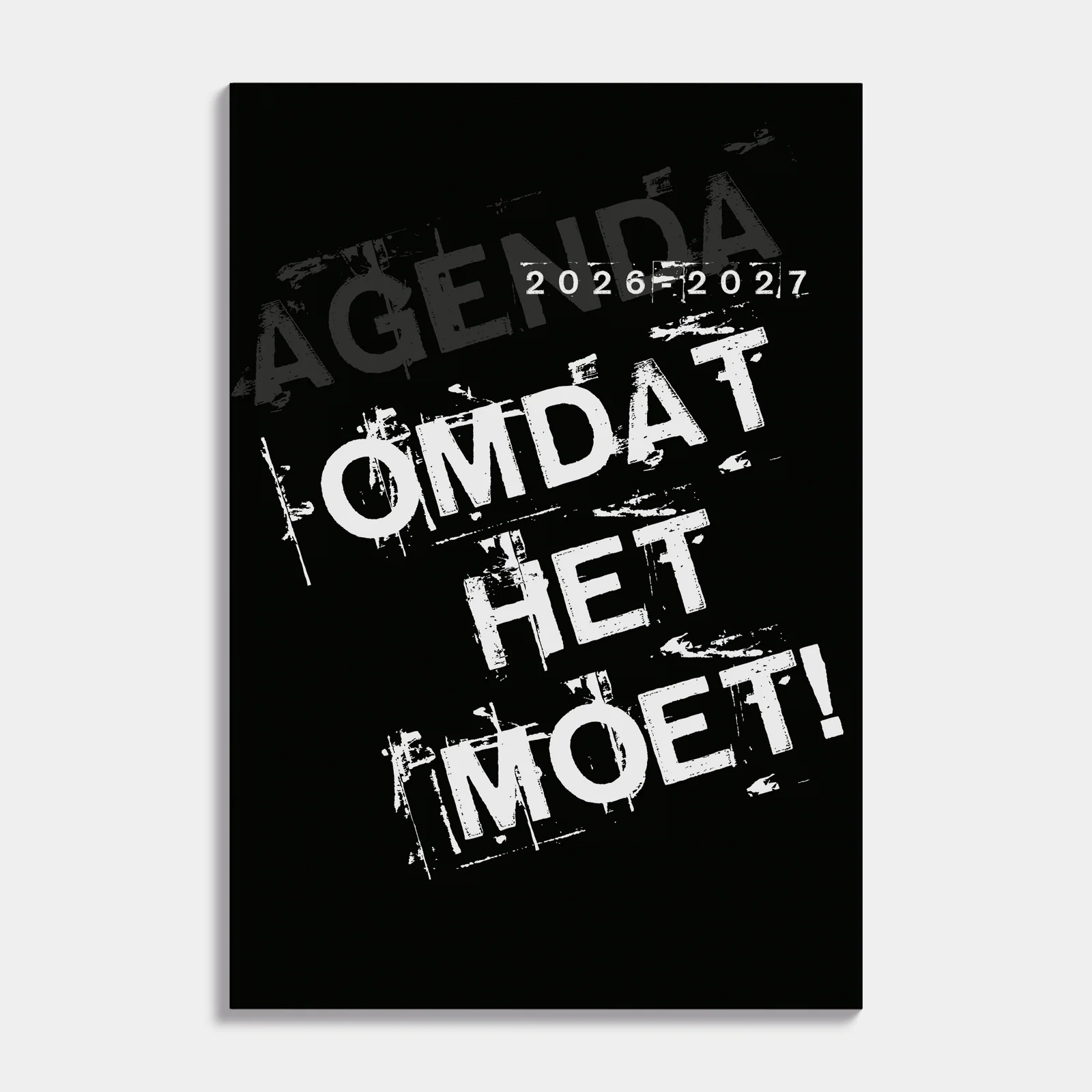 Schoolagenda 2026-2027 Hobbit A5 Omdat het moet