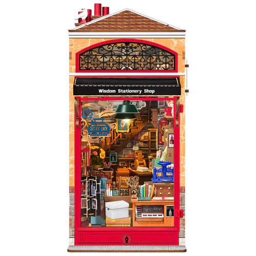 Rolife Book Nook Wisdom stationary shop