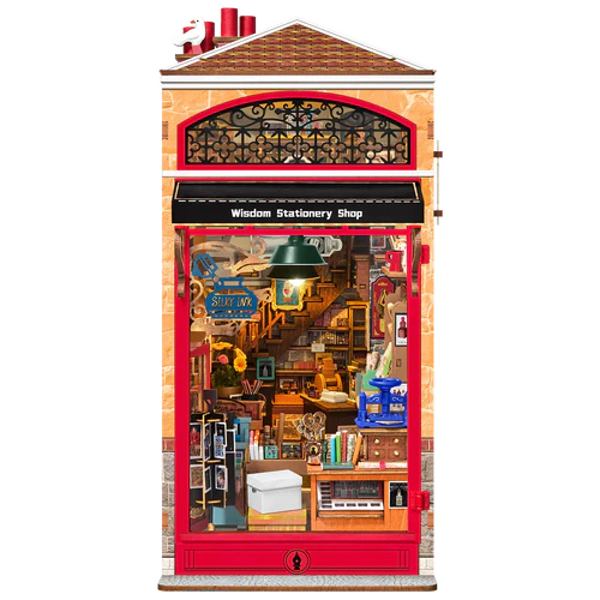 Rolife Book Nook Wisdom stationary shop
