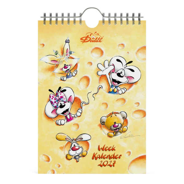 Weekkalender 2027 Diddl