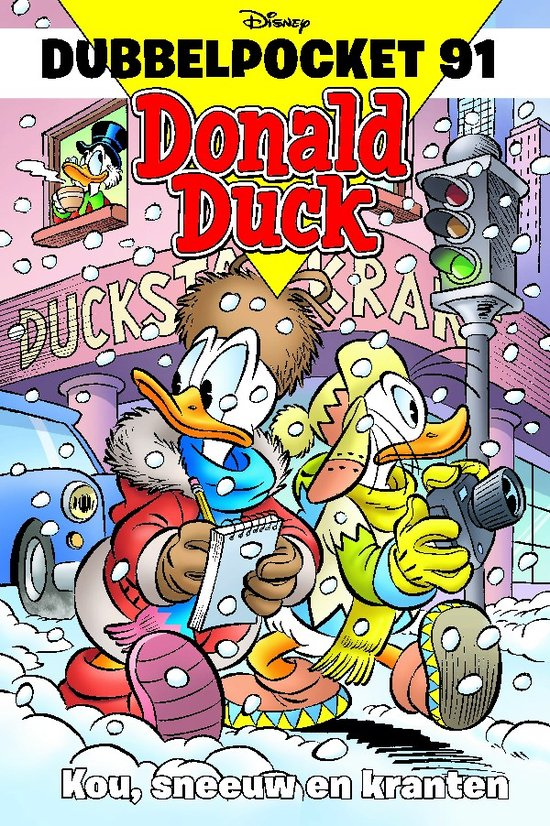 Donald Duck dubbelpocket 91. Kou, sneeuw en kranten