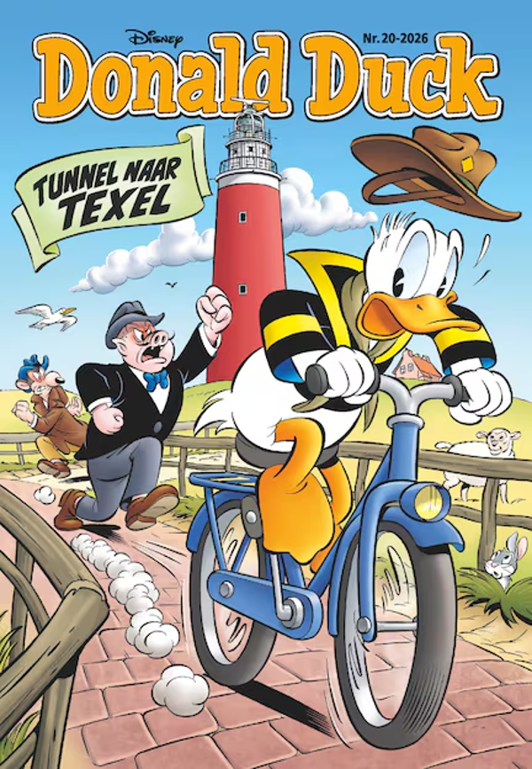 Donald Duck thema Texel en Den Helder