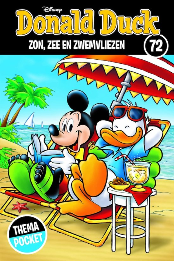 Donald Duck themapocket 72. Zon, zee en zwemvliezen