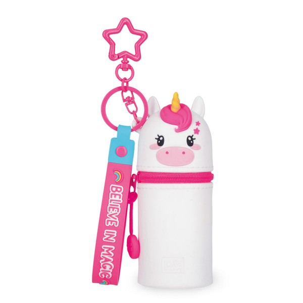 LEGAMI Mini Kawaii Unicorn portemonnee met sleutelring