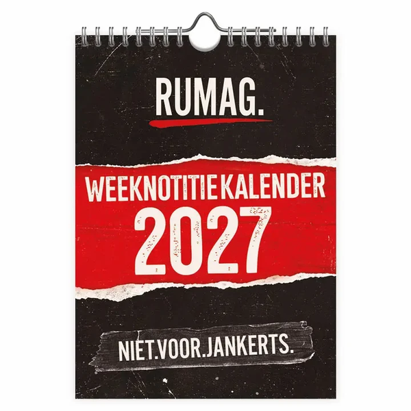 Weekkalender 2027 Rumag.