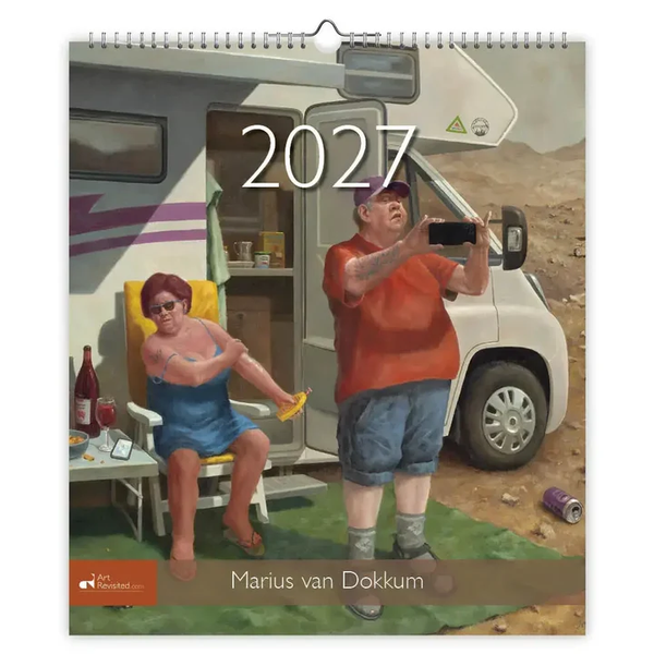 Maandkalender 2027 Marius van Dokkum