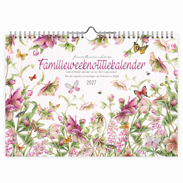 Familieplanner 2027 Janneke Brinkman Helleborus