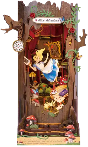 Rolife Book Nook Alice Adventure