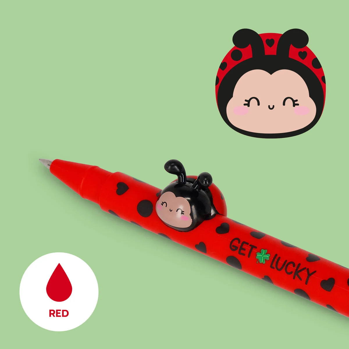 LEGAMI gelpen Lovely Friends Ladybug