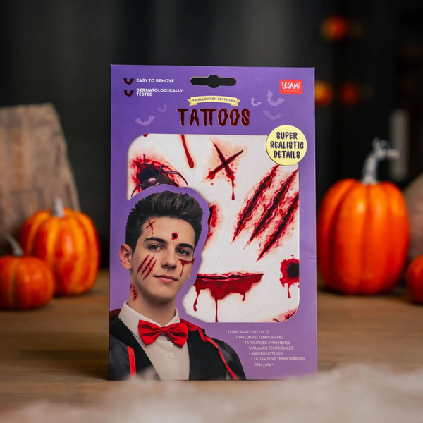 LEGAMI Halloween tijdelijke tattoos