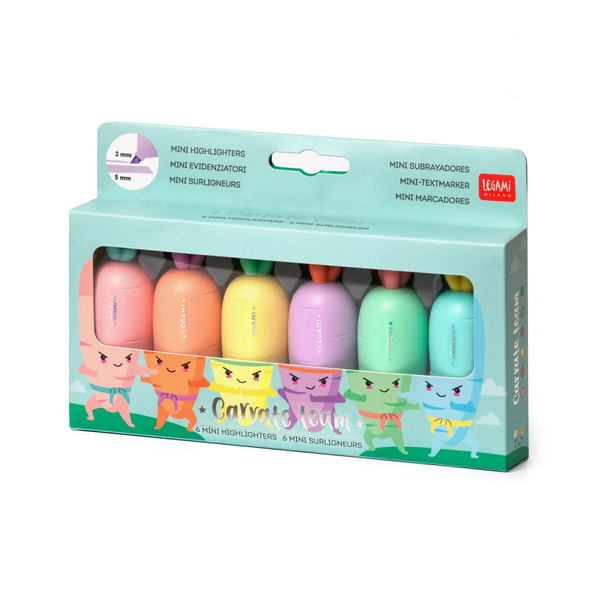 LEGAMI mini highlighters Carrate Team