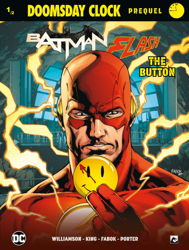 Doomsday clock prequel Batman/Flash The button 1. (Flash cover)