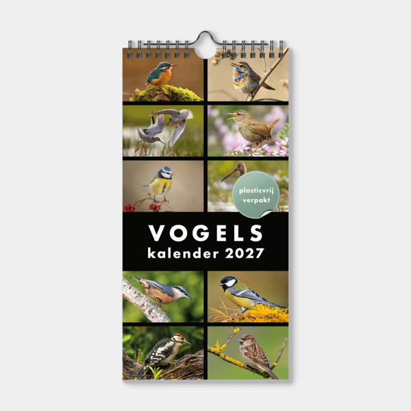 Minikalender 2027 Vogels