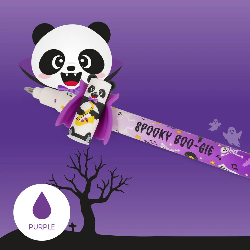 LEGAMI erasable pen Panda Vampire paars