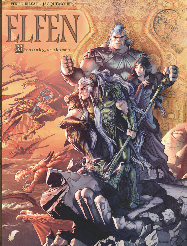 Elfen 33. Een oorlog, drie kronen