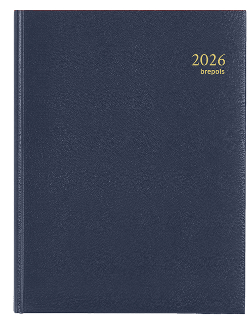Agenda 2026 Brepols A5 Timing Lima 7/2 blauw