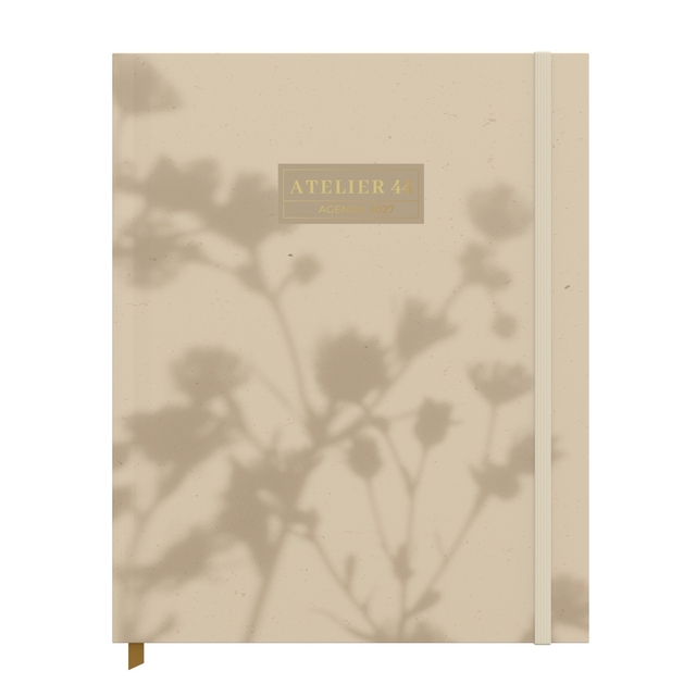 7/2 Agenda 2027 Atelier44 A4 Blurred flowers