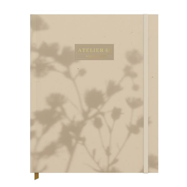 7/2 Agenda 2027 Atelier44 A4 Blurred flowers