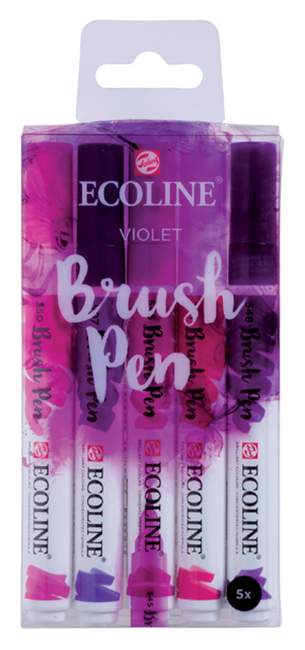Ecoline Brushpennen Violet