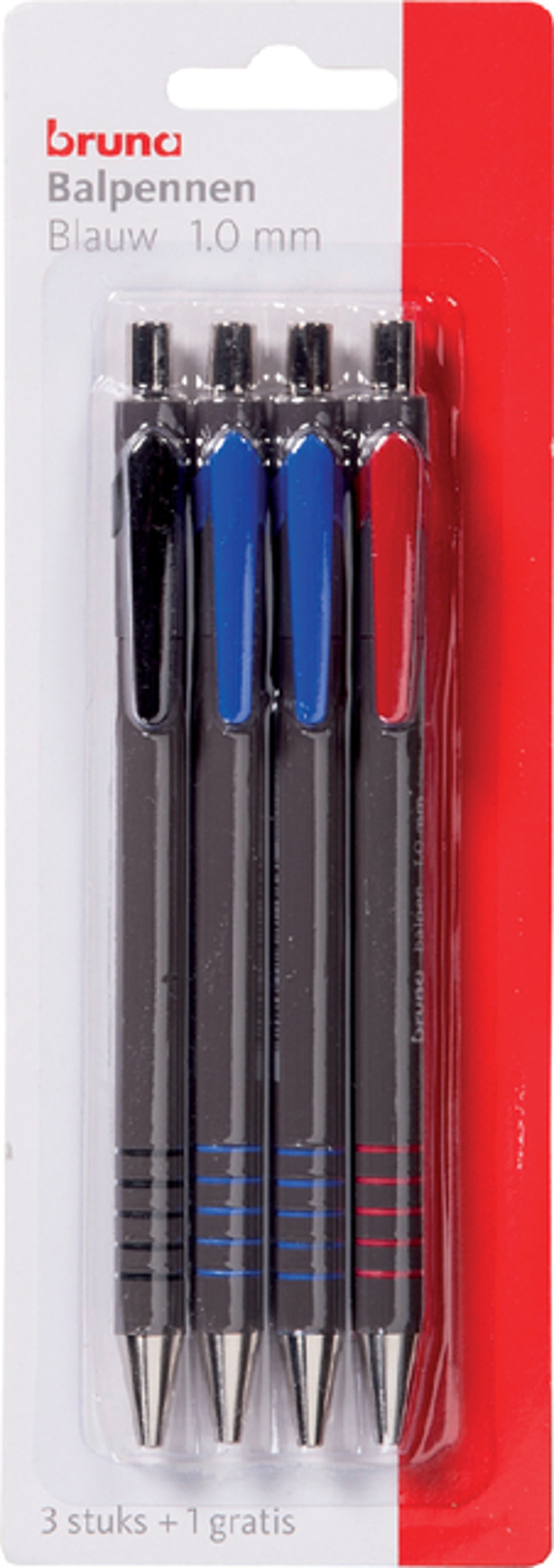 Balpennen Bruna 4 stuks