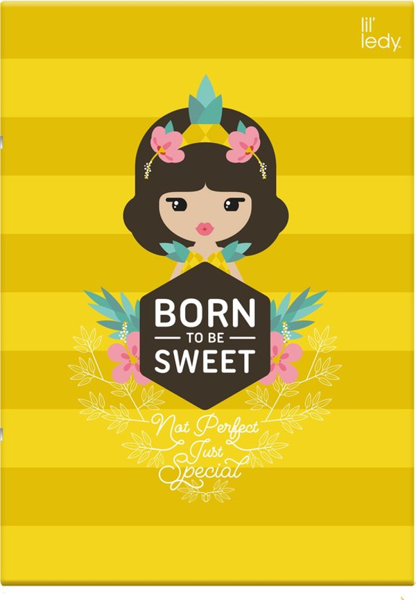 Schrift A4 lijn -  Lil'ledy