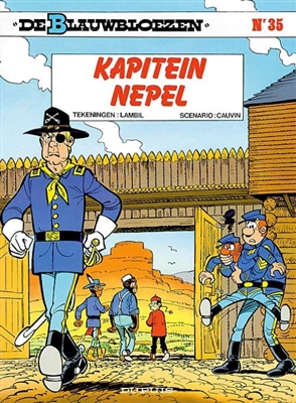 De blauwbloezen 35. Kapitein Nepel