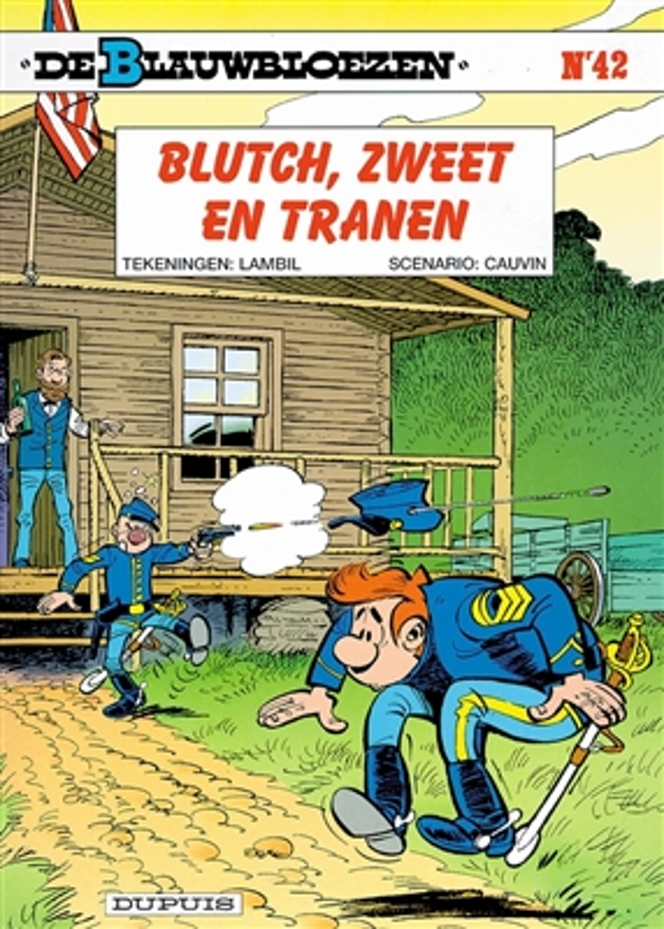 De Blauwbloezen 42. Blutch, zweet en tranen