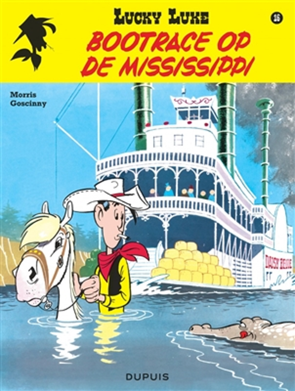 Lucky Luke 16. Bootrace op de Mississippi
