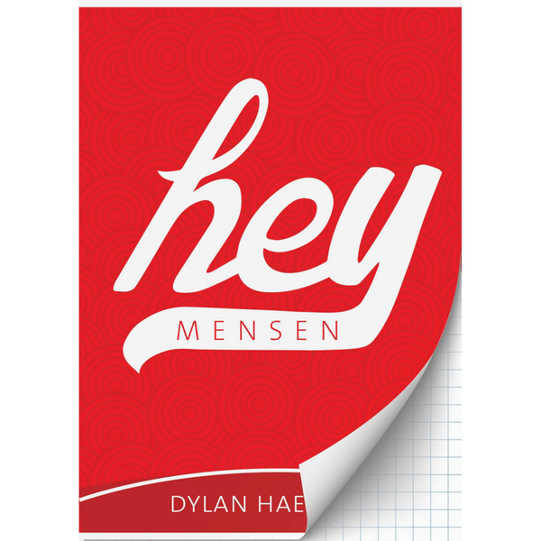Schrift A4 ruit 10mm Dylan Haegens Hey