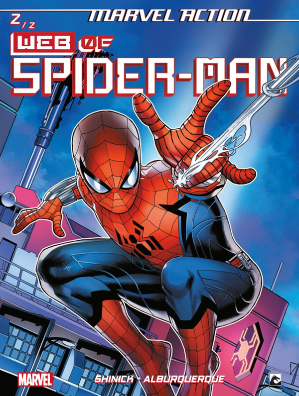 Marvel action Web of Spider-man 2.